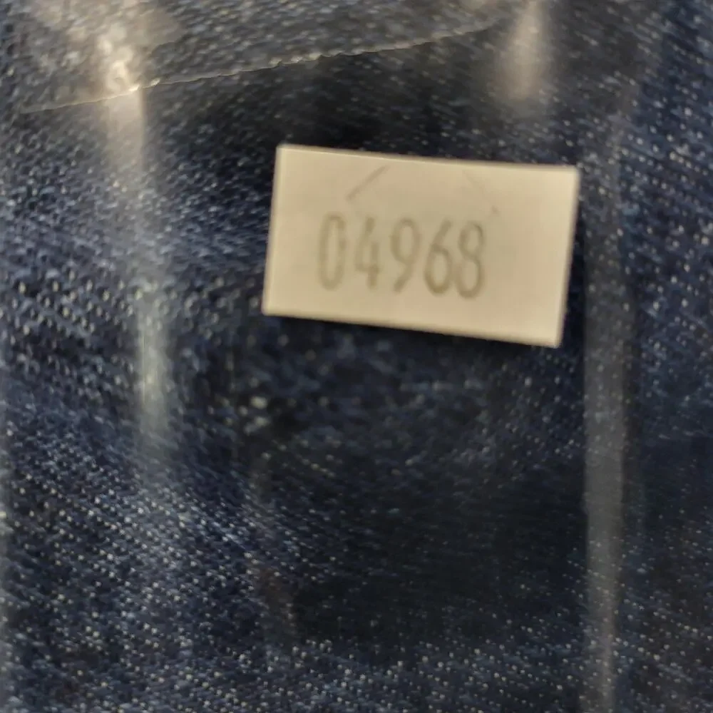 Levis 501 Jeans Mens 48x34 Blue Denim Straight Leg Button Fly Original Classic‎